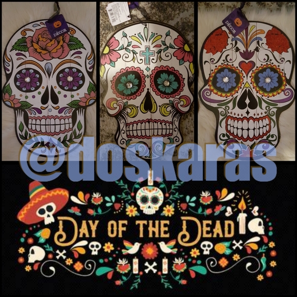 Dia De Los Muertos 💀 Day Of The Dead Sugar Skull - Picture 3 of 5